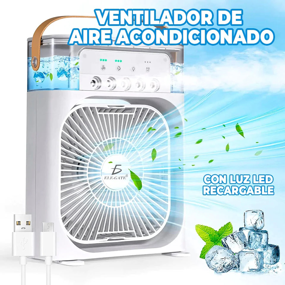 MULTIFUNCIONAL AIR COOLER©3 EN 1 | VENTILADOR PORTÁTIL